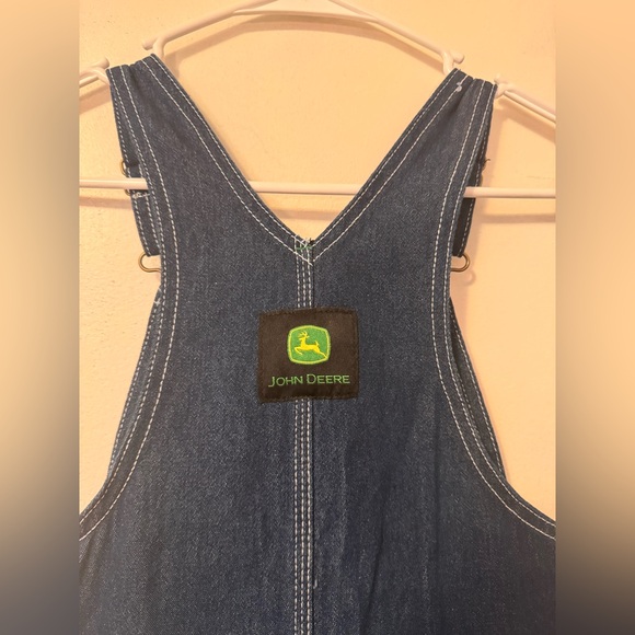 NWT Unisex John Deere Dark Denim Overalls - Picture 8 of 8